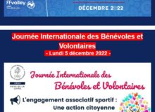 Actualités volley en Pays de la Loire décembre 2022