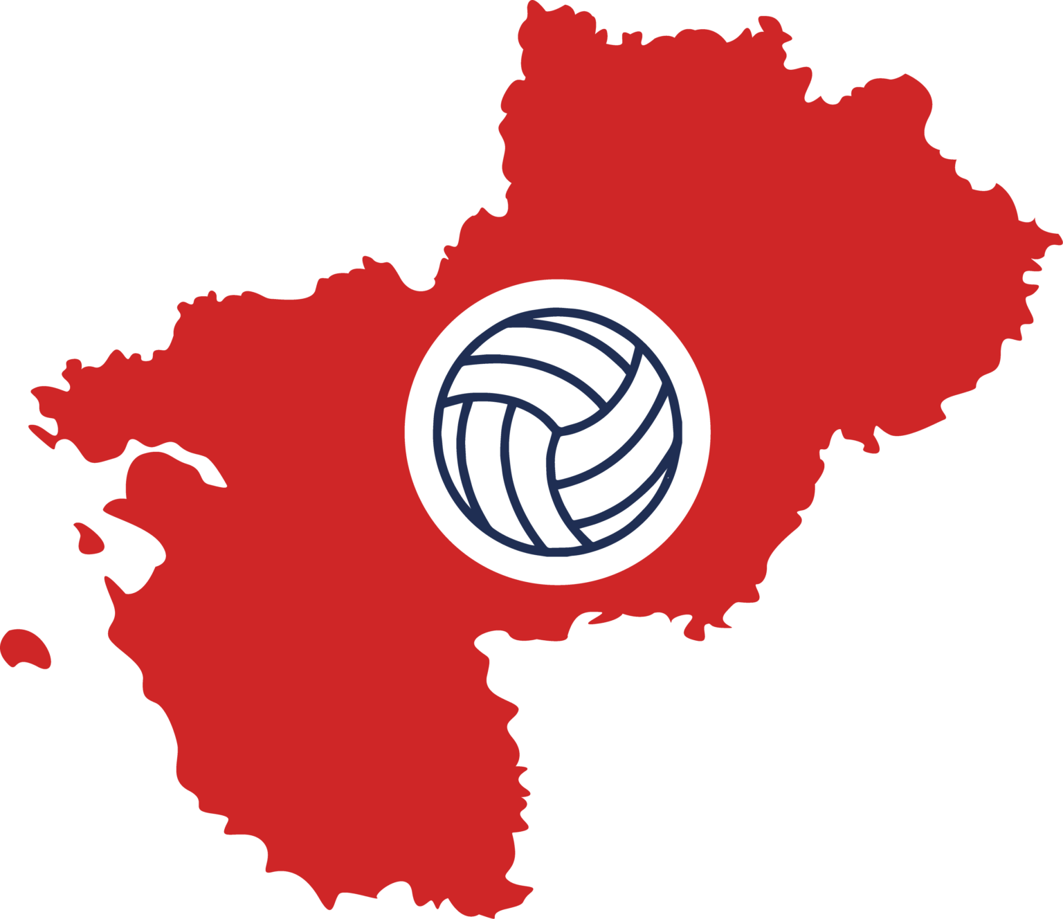 Carte Trouver un club en Pays de la Loire-Ligue Pays de Loire Volley-Ball Volley