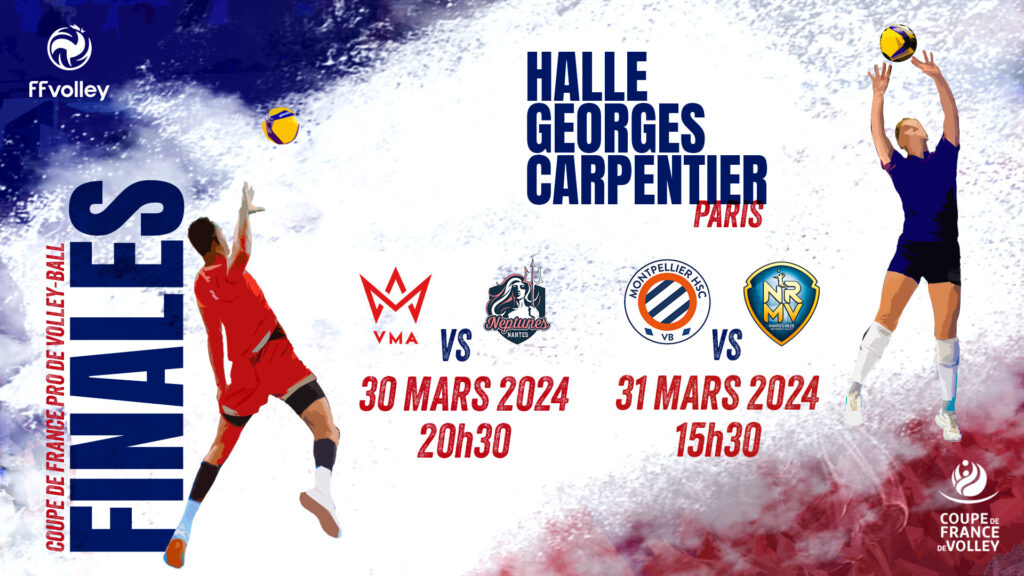 Finales CDF Volley mars 2024