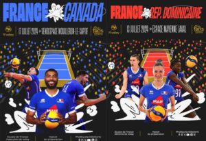 equipes de france volley prepa JO 2024