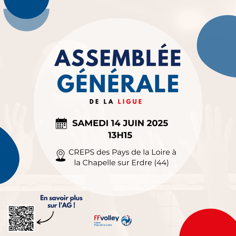 assemblée générale ligue volley pays de la loire juin 2025