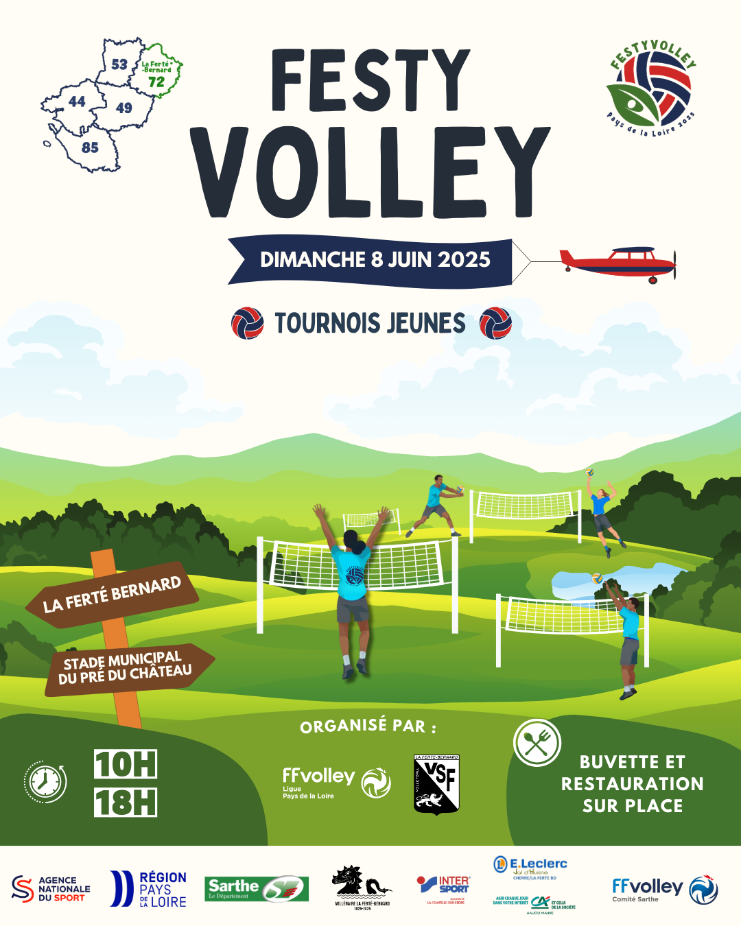 Affiche Festy 2025 la Ferté Bernard
