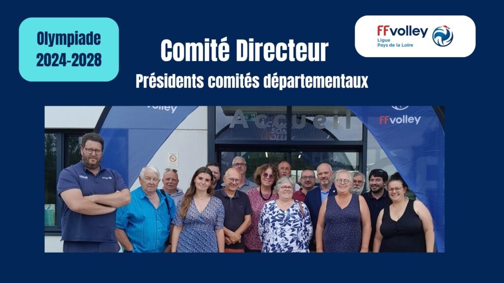 Organigramme Ligue Volley Ball Pays de la Loire 2025