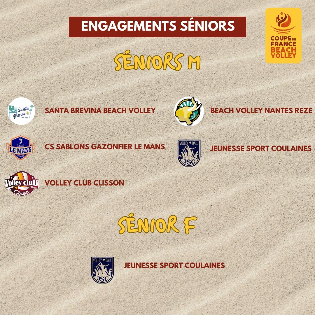 equipes pays de la loire coupe de france beach seniors