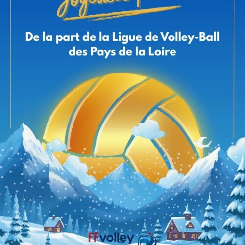 La Ligue de Volley des Pays de la Loire vous souhaite de bonnes fêtes