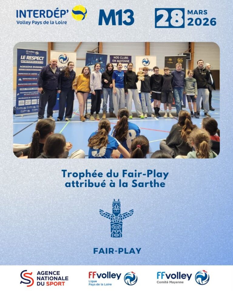 Fair Play interdeps m13 Pays de la Loire 2026