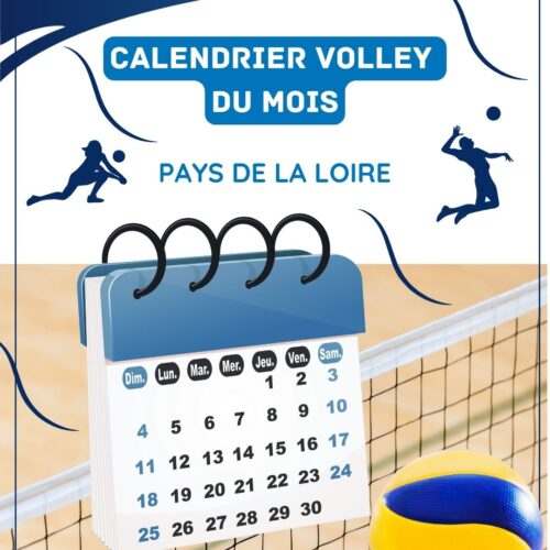 calendrier volley pays de la loire