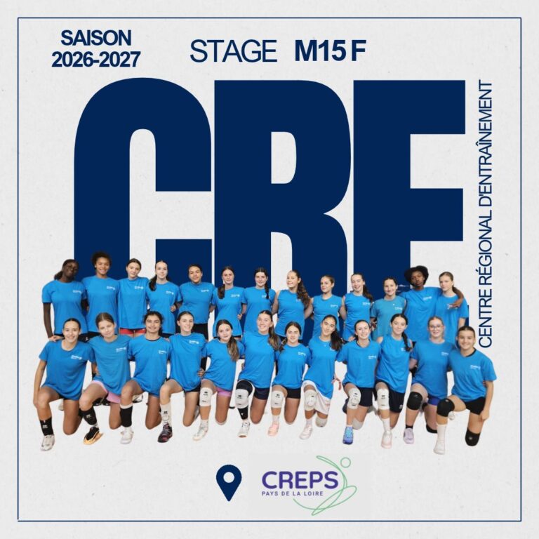 CRE M15F Volley Pays de la Loire 2026 2027