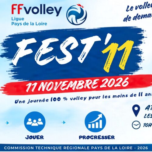 Fest11 Volley M11 Pays de la Loire