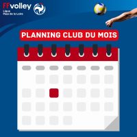 Planning mensuel club volley pays de la loire